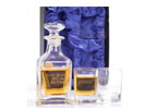 Personalised Crystal Decanter Gift Set
