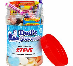 Dads Medium Retro Sweet Jar