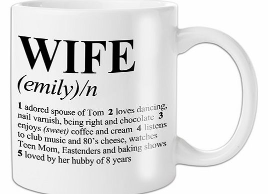 Dictionary Wife Mug