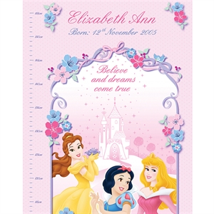 Disney Princess Height Chart