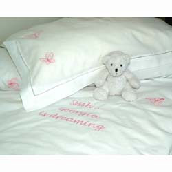 Personalised Embroided Childrens Duvet Cover