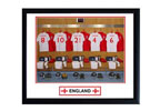Personalised England Kit Picture (Framed)
