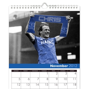 Everton Legends Football Calendar