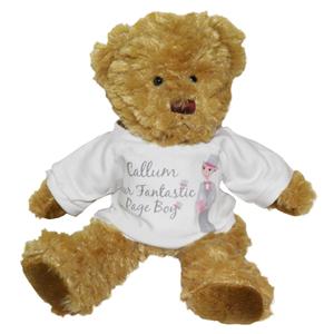 Personalised Fabulous Page Boy Teddy