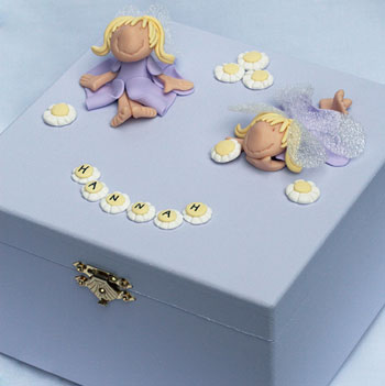 personalised Fairy Jewellery Box