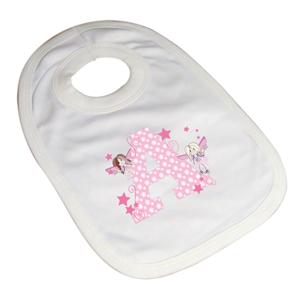 Personalised Fairy Letter Baby Bib