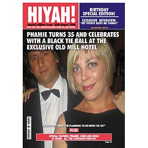 personalised Female Birthday Magazine Covers HIYAH