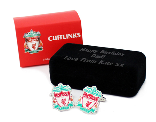 Personalised Football Cufflinks Liverpool