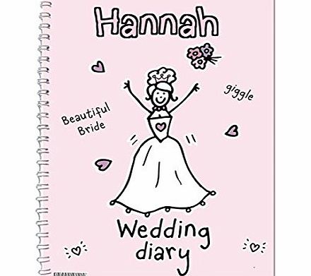 Personalised Gifts Shop Personalised Purple Ronnie Bride Diary - An Awesome Gift For Wedding, Anniversary amp; Engagement - Free Personalisation