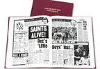Personalised gifts Southampton Football Archive Book
