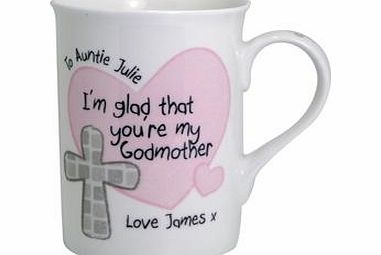 personalised Godmother Mug