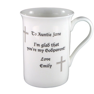 personalised Godparent Mug
