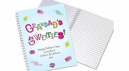 Grandads Sweeties A5 Notebook