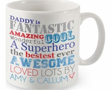 Personalised He is..... Mug 4316