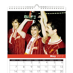 Liverpool Legends Football Calendar