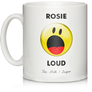 Personalised Loud Emotion Mug