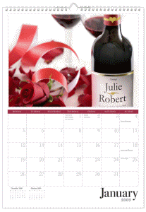 Love and Romance Desk Calendar