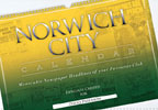 personalised Norwich City Football A3 Calendar