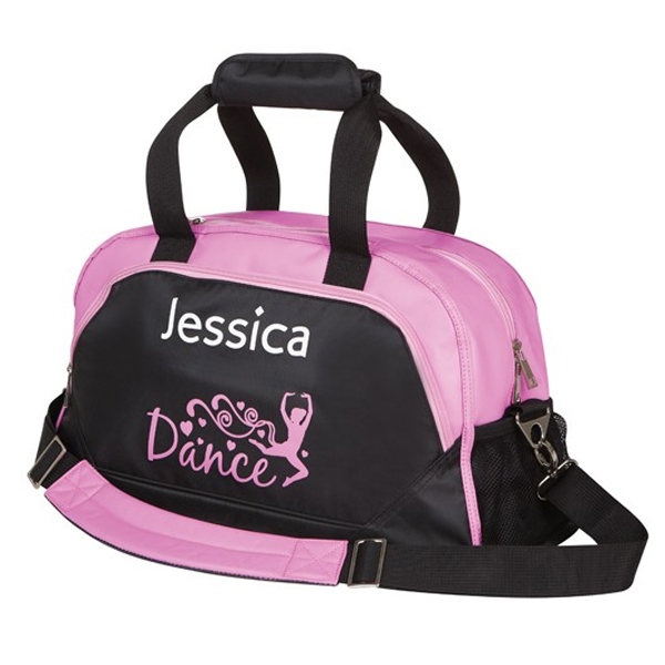 Pink & Black Dance Bag