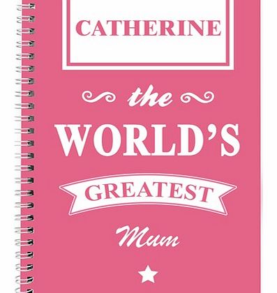 Pink Worlds Greatest Notebook
