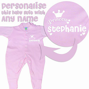 Princess Pink Baby Suit