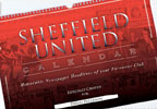 personalised Sheffield United Football A3 Calendar