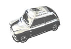 personalised Silver Plated Mini Money Box