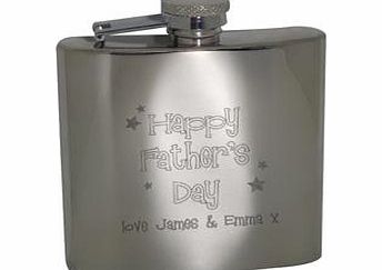 Personalised Stainless Steel Happy Fathers Day
