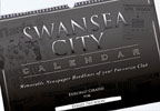 personalised Swansea City Football A3 Calendar