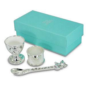 Twinkle Egg Cup Spoon and Napkin Set