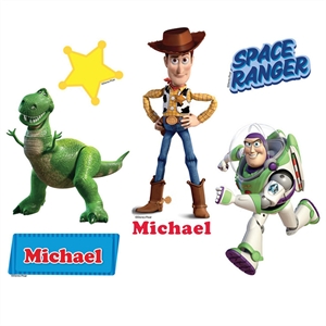 Wall Stickers - Toy Story 3 Heroes