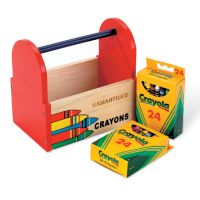 Personalised Wooden Crayola Crayon Caddy