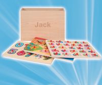 Personalised Wooden Puzzle Set