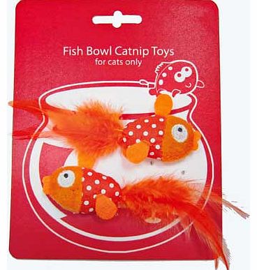Goldfish Catnip Toy