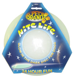 Nite Life Glow In The Dark Frisbee