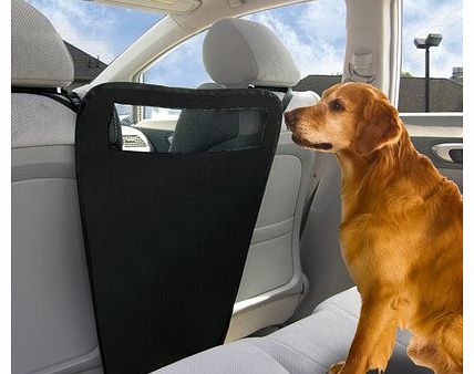 Pet Parade Auto Pet Barrier Blocks Dogs Access To Car Front Seats 