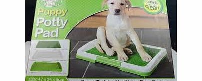 Pet Puppy Potty Grass Mat Dog Trainer Indoor Pee Pad Training Patch Green