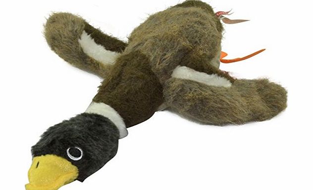 Dogloveit Pet Puppy Cat Dog Toys Dog Toys Brown Simulated Real Duck Style Soft Cotton Toy Sound Squeaker Squeaky Puppy Pet Cat Play Toy for Fun
