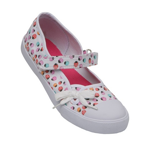 Peter Storm Girl` Ladybird Mary-Jane Shoes