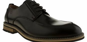 mens peter werth black turnmill apron shoes