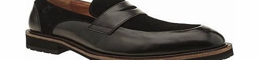 Peter Werth mens peter werth black turnmill penny loafer