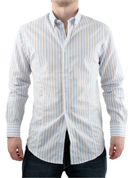 Pale Blue/White Shirt
