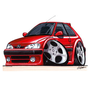 106 GTI - Red T-shirt