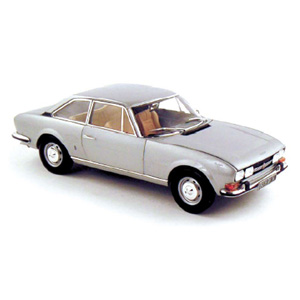 peugeot 504 Coupe 1971 - Metallic grey 1:18