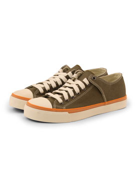 PF Flyers Green Bob Cousey Trainers