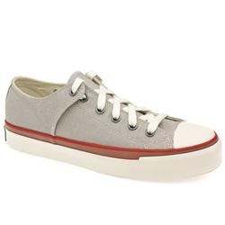 Pf Flyers Male Bob Cousy Fabric Upper Fashion Large Sizes in Grey