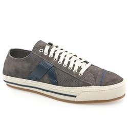 Male Flyers Number 5 Suede Upper Fashion Large Sizes in Grey