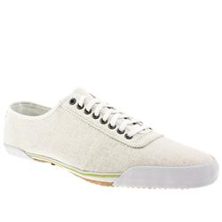 Pf Flyers Male Flyers Pintail Fabric Upper Fashion Trainers in Stone