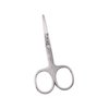 These premium Baby Nail Scissors are nickel-plated with a satin finish.  The cutting action of the s