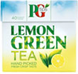 PG Tips Green Tea Lemon Flavoured (40 per pack -